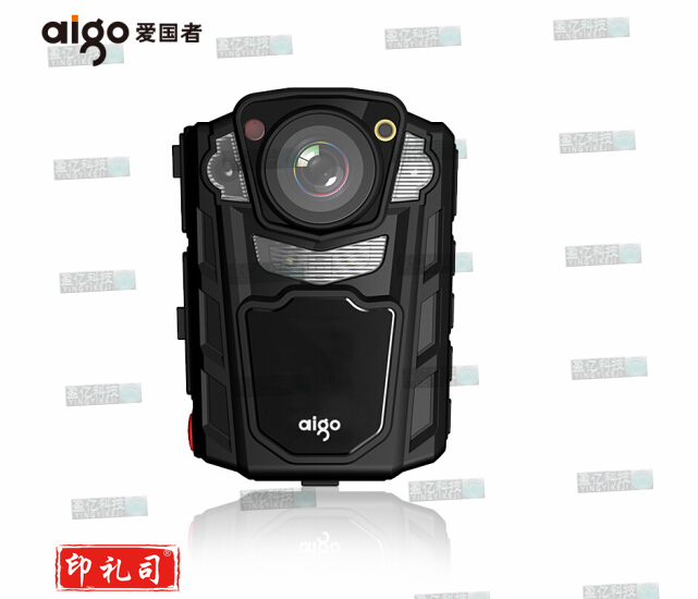 爱国者(aigo)DSJ-R2 专业版 记录仪 红外夜视高清1296P一键录音录像拍照加密客户端双麦内置 64G