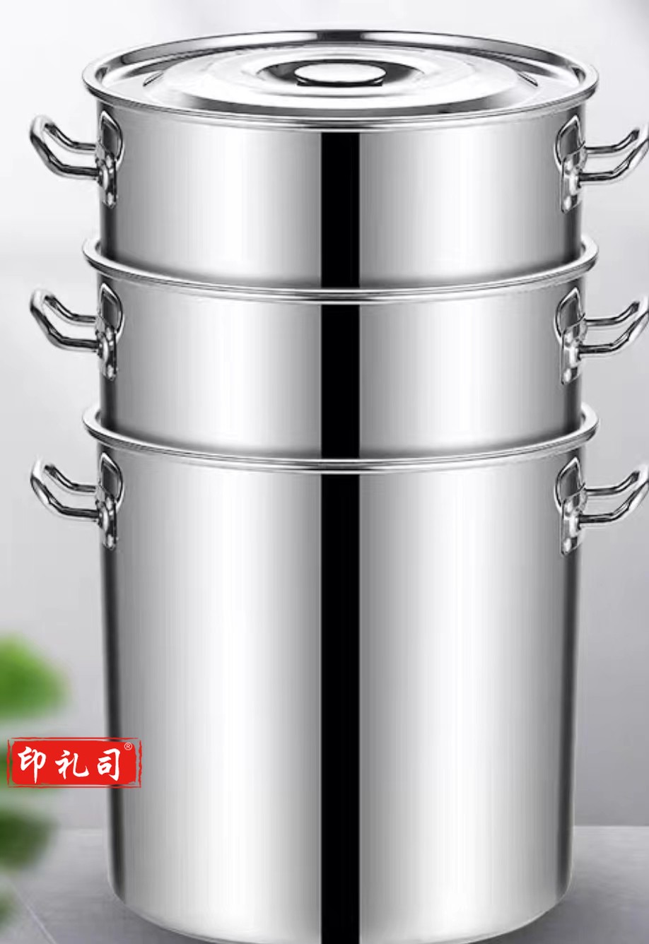 不锈钢汤锅商用带盖汤桶加厚家用卤水桶油桶大容量锅不锈钢桶圆桶