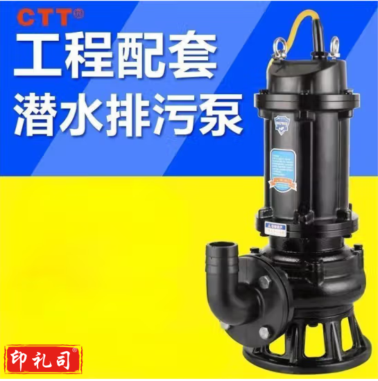 上海人民   潜水泵 排污泵 可配耦合装置立式污水泵250WQ600-10  37KW