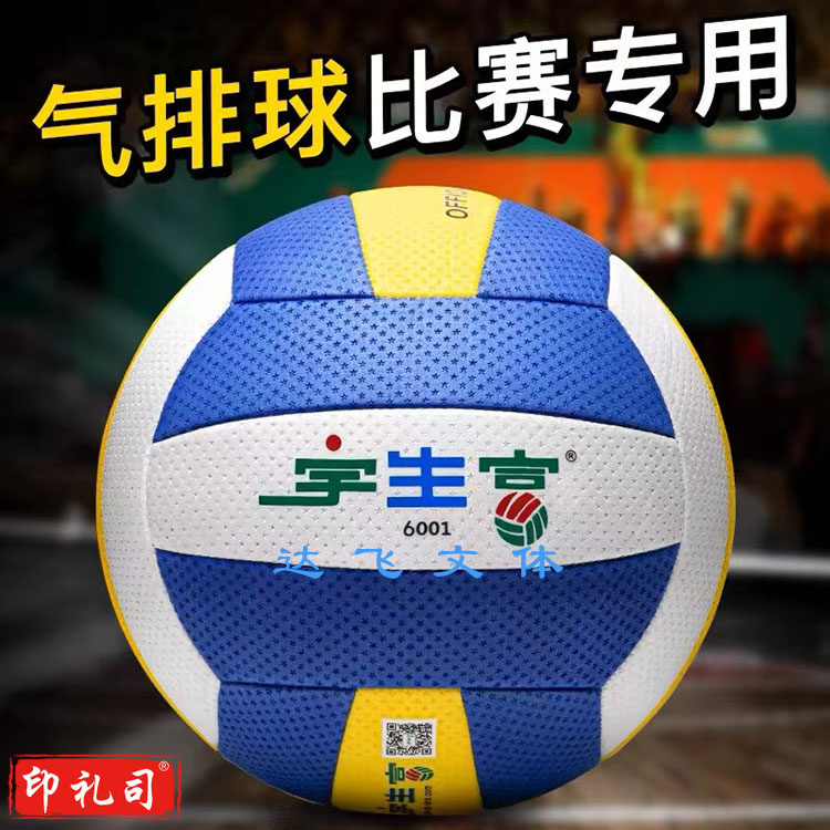 宇生富气排球7号健身中青年软轻型训练比赛球不伤手 7号 6001中文比赛版