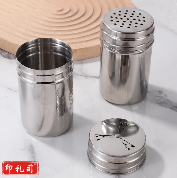 304不锈钢撒料瓶调料罐芝麻辣椒瓶盐罐胡椒佐料香料孜然烧烤瓶子