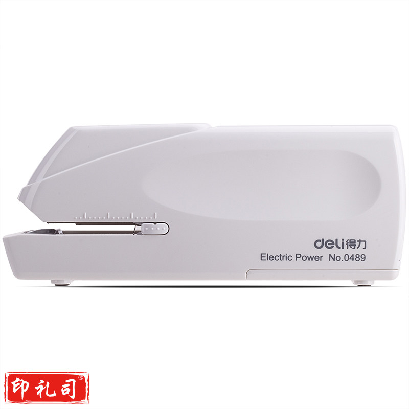 得力(deli)0489  订书机 (白)(单位：台)