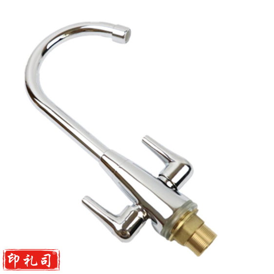 双开洗菜盆冷热水嘴  单孔龙头双控旋转