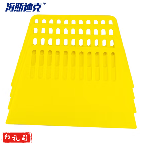 海斯迪克  塑料刮板 牛筋墙纸刮板 墙纸刮板贴膜工具透明油漆刮刀腻子 10个 货号：JC