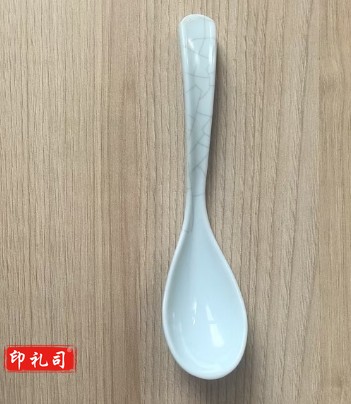 饭店专用勺子30只密胺仿瓷塑料餐具汤勺长柄火锅麻辣烫商用餐馆勺