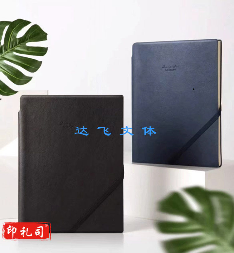 A5笔记本 肤感皮革笔记本子_奖品定制(可定制)