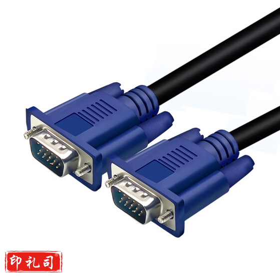 戴尔 原装 工程级VGA线 高清视频数据转接线 台式机笔记本电脑接显示器投影仪电视信号连接线3+6铜芯 1.5米