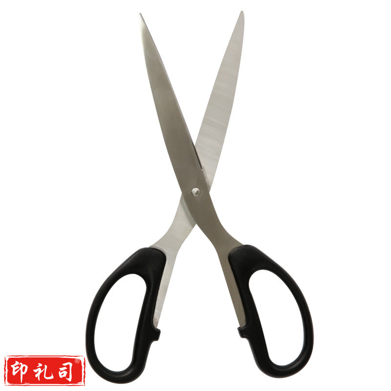 得力（deli） 得力剪刀 21厘米长大剪刀 6010 手工剪刀 颜色随机1把