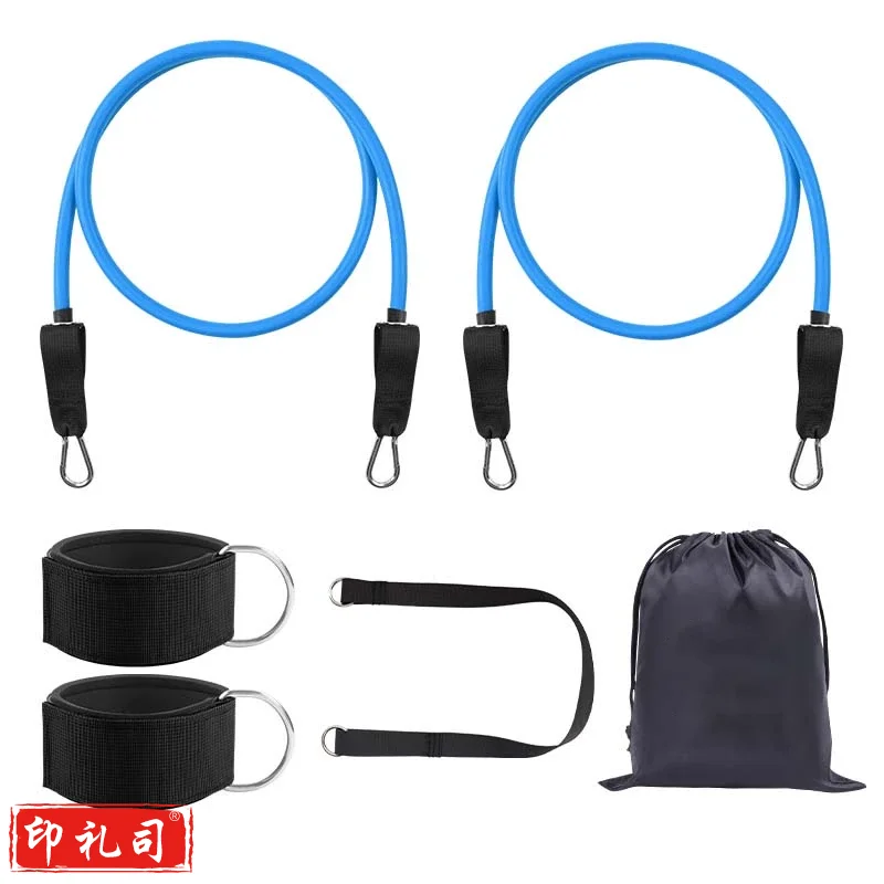 田径腿部手部爆发力训练器 拉力带蹬摆摆臂带1.2米20磅