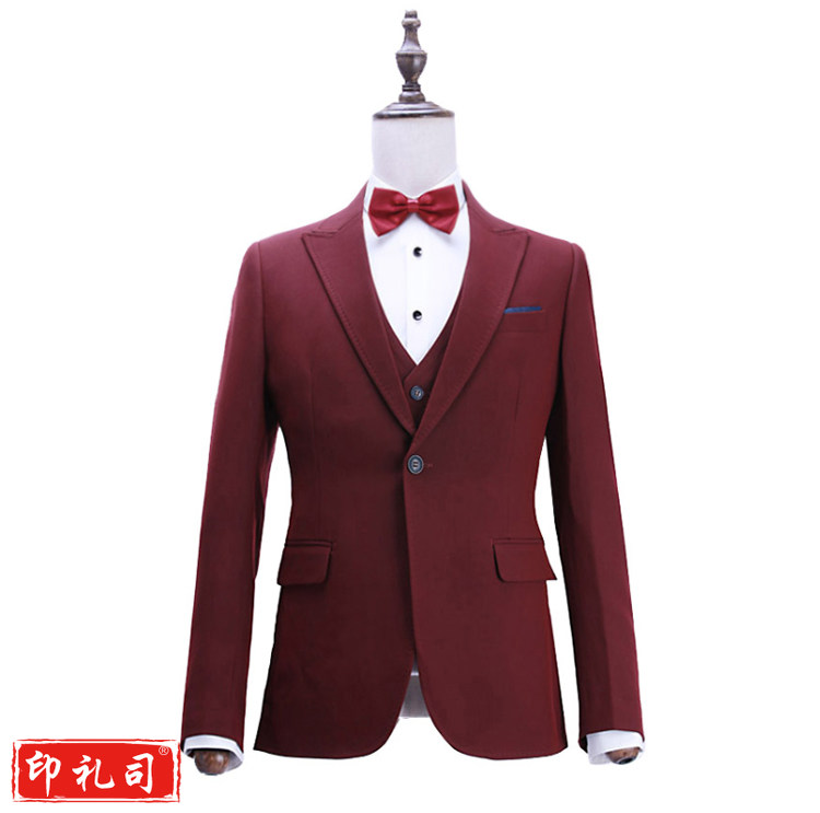 西装5件套装出租 西服租赁 