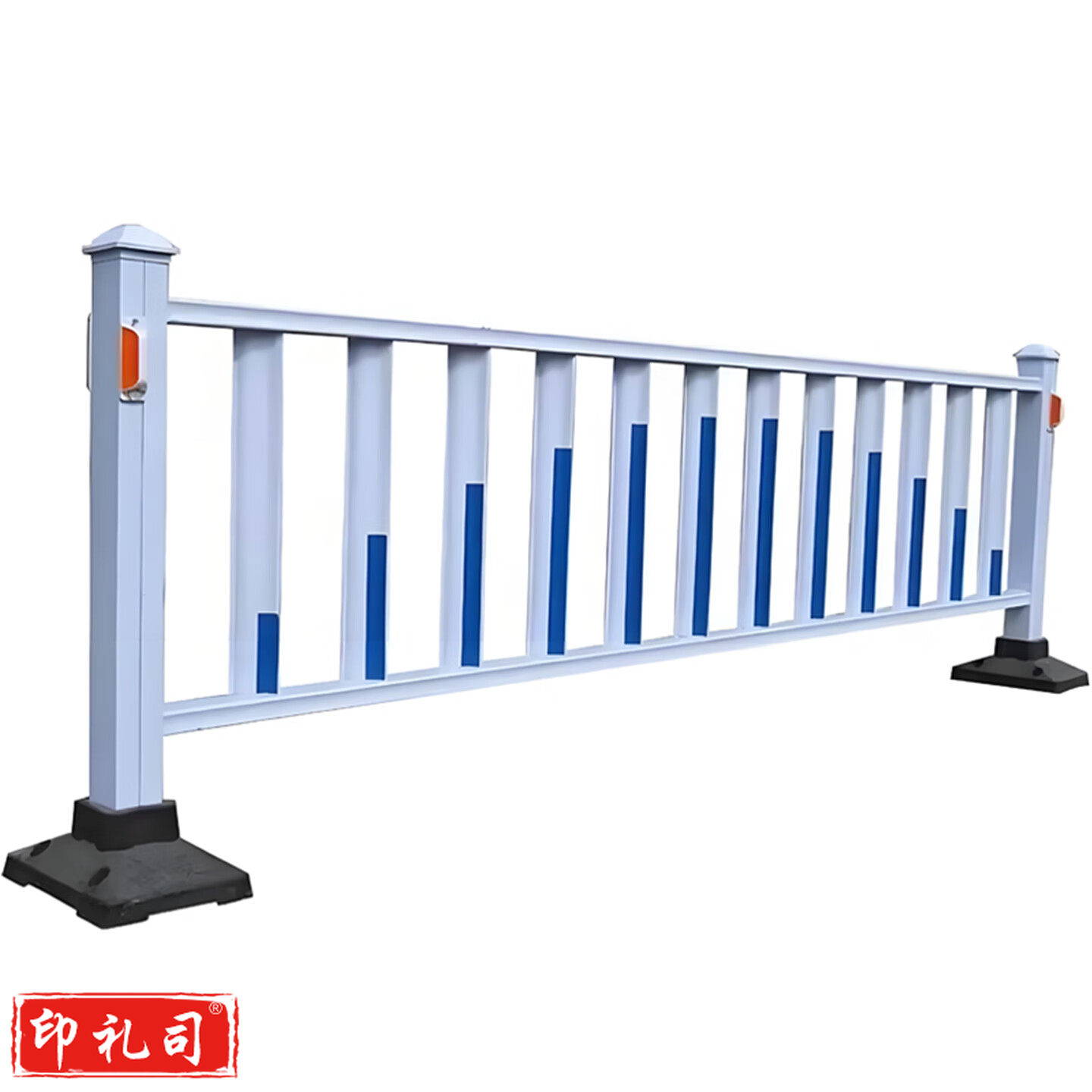 市政安全隔离护栏1.2米高（1柱一3米护栏+1水泥浇筑底座）包安装