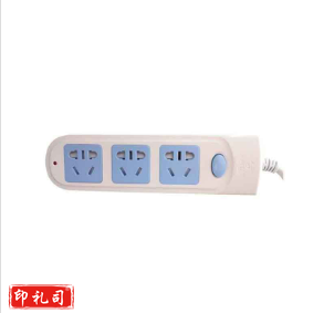 公牛 GN-606A 5米 总控三联 电源插座 蓝白款